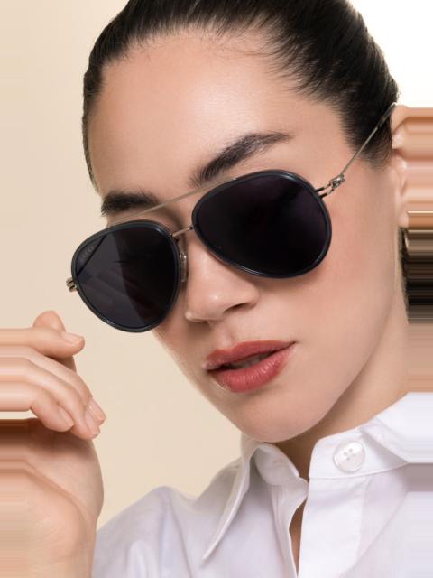 GUCCI Tiny GG Aviator Sunglasses