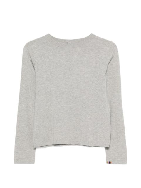 extreme cashmere buttoned sweater