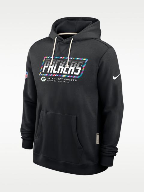 Nike Green Bay Packers Crucial Catch Sideline Standard Issue Men's Nike Dri-FIT NFL Pullover Hoodie