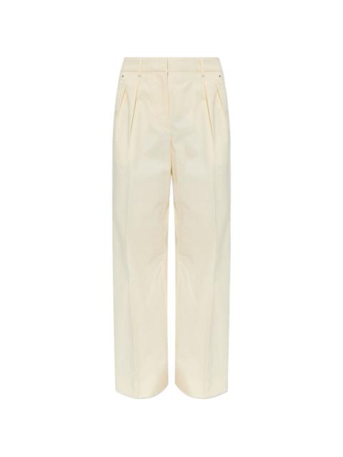 Moncler logo-patch trousers