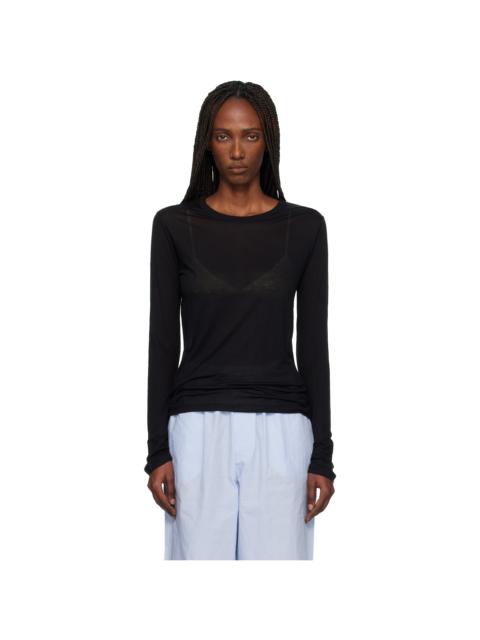 BASERANGE Black Long Sleeve T-Shirt