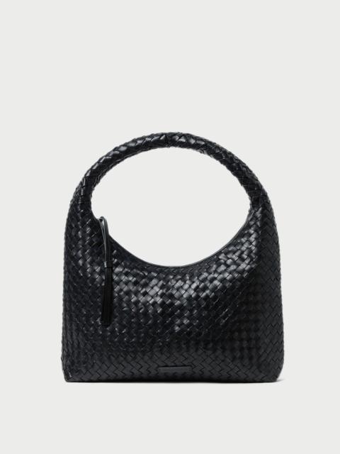 LOEFFLER RANDALL Willow Black Woven Hobo Bag