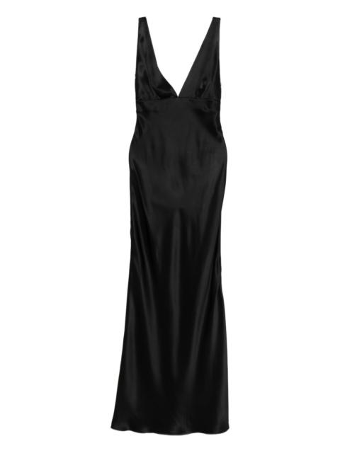 NILI LOTAN V-neck maxi dress