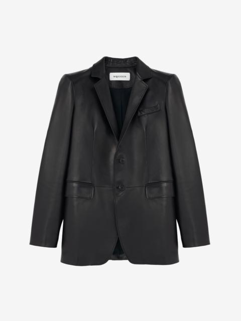 Alexander McQueen Nappa Leather Jacket
