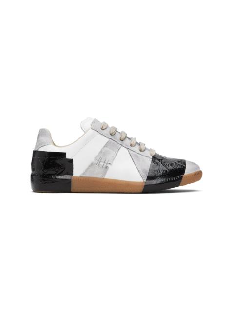 Maison Margiela White & Gray Replica Sneakers