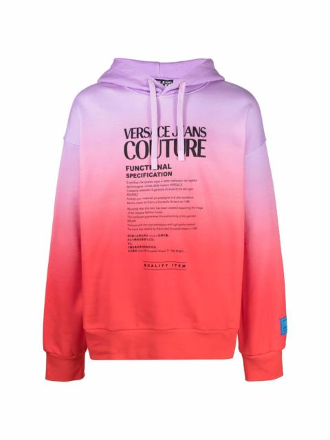 tie-dye organic cotton hoodie