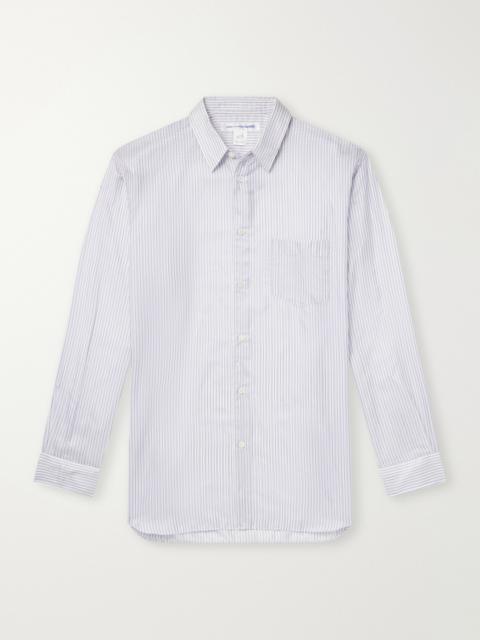 Comme des Garçons SHIRT Striped Satin Shirt
