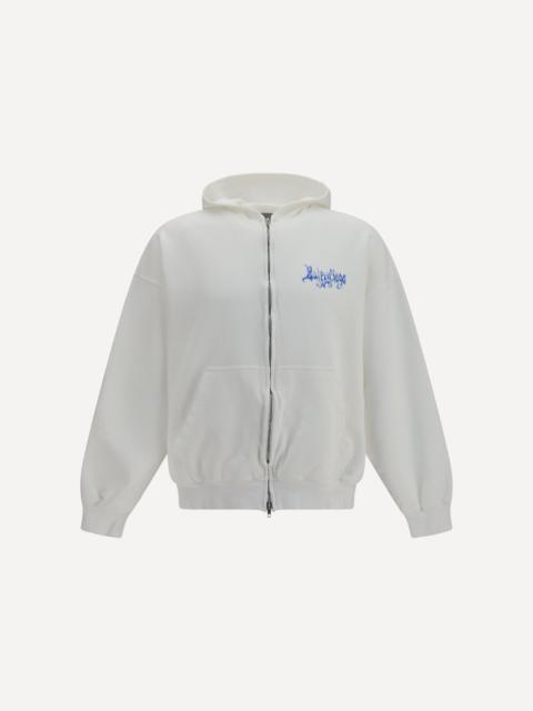 BALENCIAGA Sketchy zip Hoodie