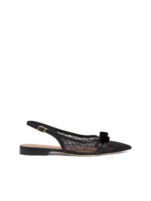 MALONE SOULIERS Jama slingback flat pumps