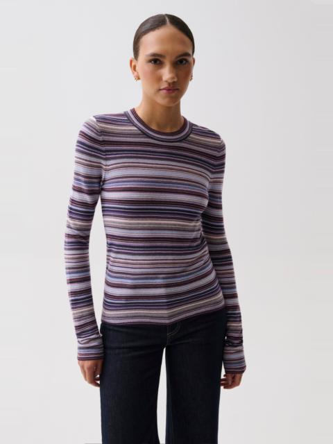 PISTOLA MADISON KNIT LONG SLEEVE - LOVINA STRIPE