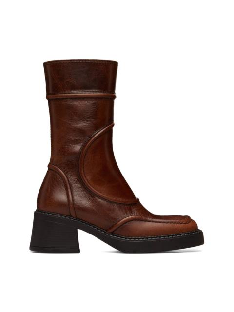 MIISTA Brown Malene Boots