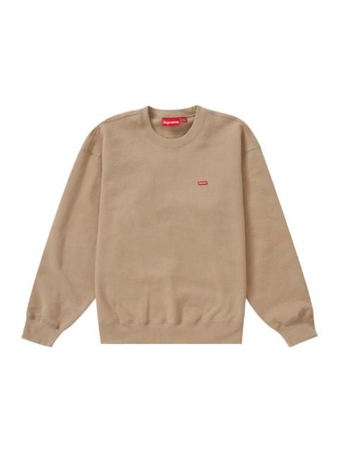 Supreme Supreme Small Box Crewneck Tan - SS23SW16 TAN | REVERSIBLE