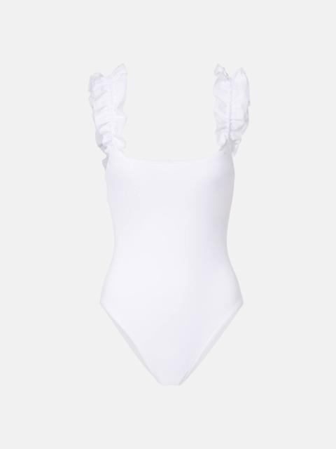 KARLA COLLETTO Evie ruffled swimsuit