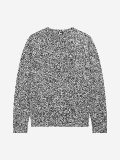 The Kooples BLACK AND WHITE WOOL SWEATER