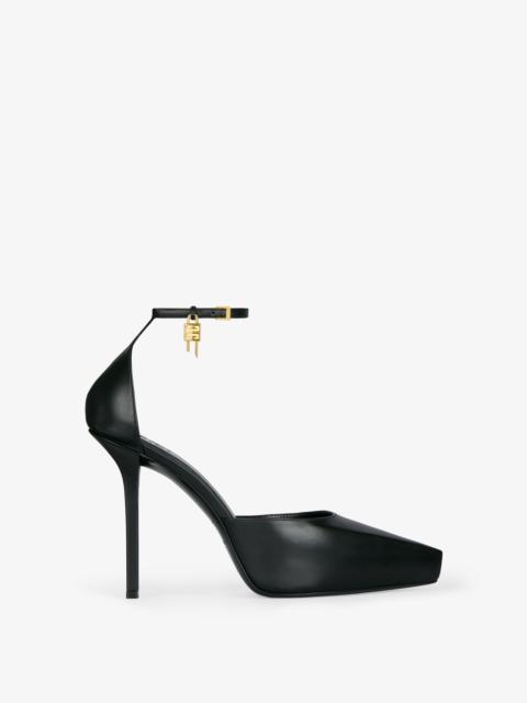 Givenchy G-LOCK PLATFORM PUMPS IN LEATHER