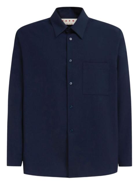 Marni long-sleeve wool shirt