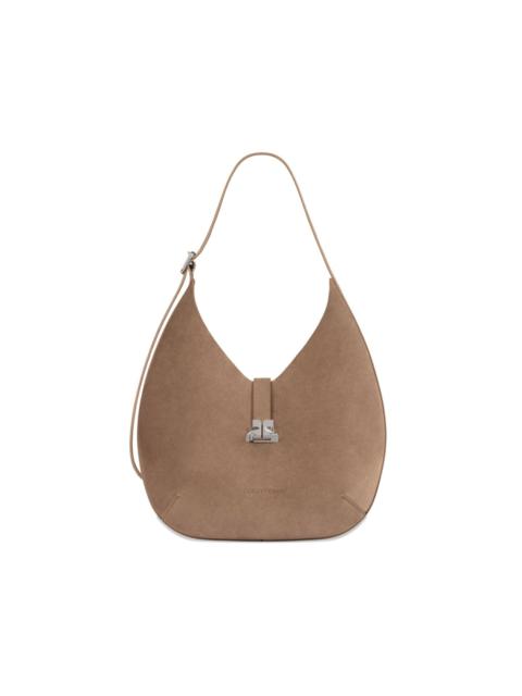 courrèges small logo-plaque shoulder bag