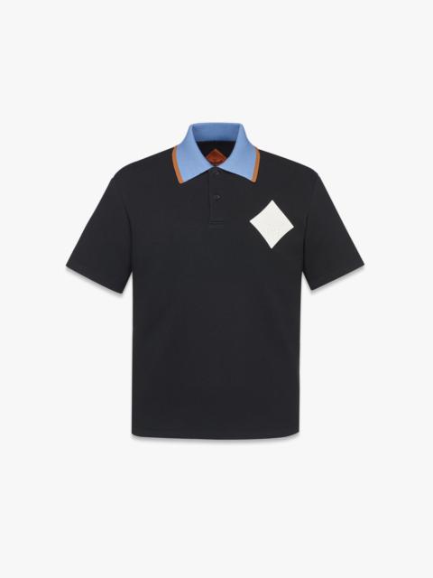 MCM Logo Patch Piqué Polo