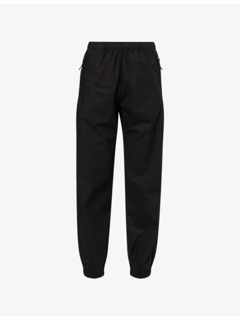 Stone Island Paracadute Brand-Badge Cotton Jogging Bottoms