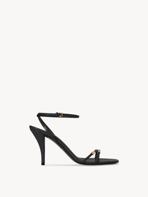 The Row Cleo Bijoux Sandal in Leather