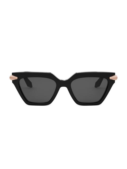 BVLGARI Women's Serpenti 53MM Cat-Eye Sunglasses - Grey Black