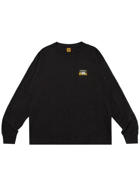 Human Made WOOL BLENDED L/S T-SHIRT - WHITE | REVERSIBLE Human Made WOOL BLENDED L/S T-SHIRT - WHITE | REVERSIBLE