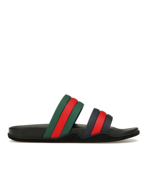 GUCCI Men's Web slide sandal