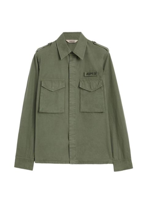 Aspesi chest-pocket shirt
