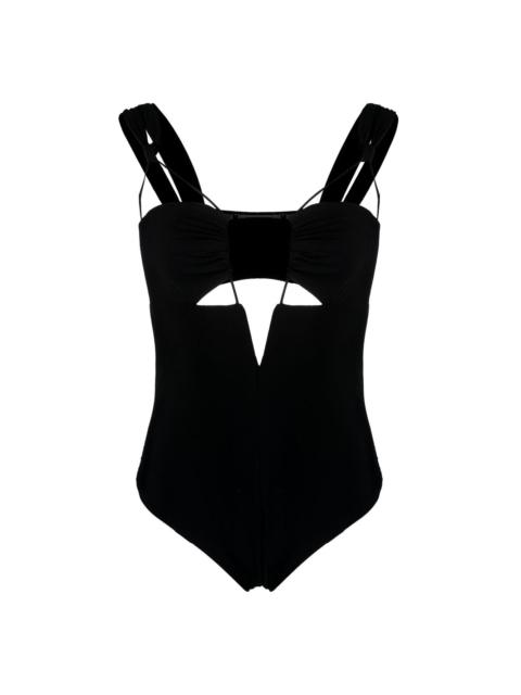 NENSI DOJAKA cut-out detail swimsuit