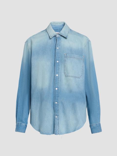 RE/DONE Women's Easy Denim Shirt - Aged Worn Blue