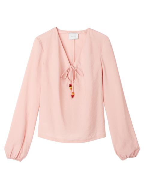 Longchamp Blouse Nude - Crepe