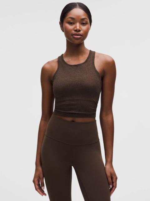 lululemon Ebb to Street Cropped Racerback Tank Top *Light Support, B/C Cup