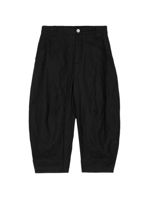 The Tinner cropped cotton trousers