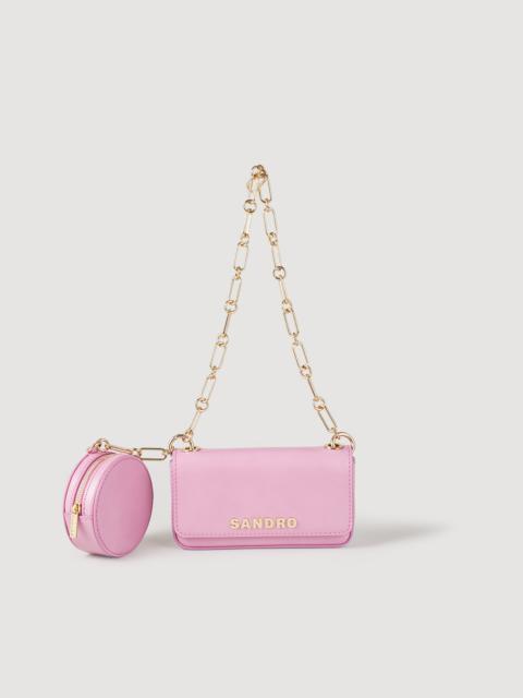 Sandro Totemo bag with chain strap