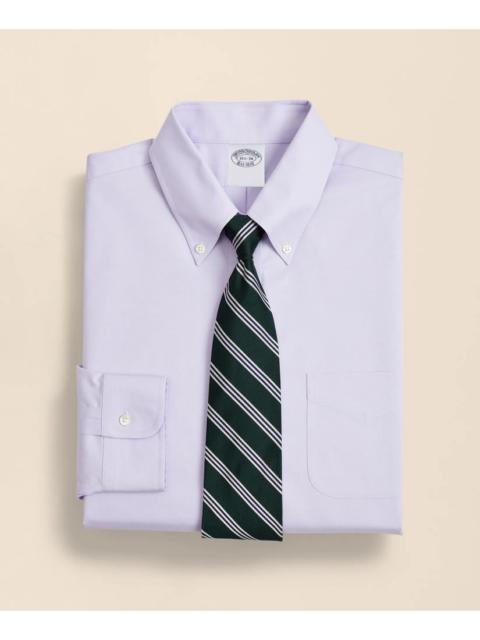Brooks Brothers Stretch Supima® Cotton Non-Iron Pinpoint Oxford Button-Down Collar Dress Shirt