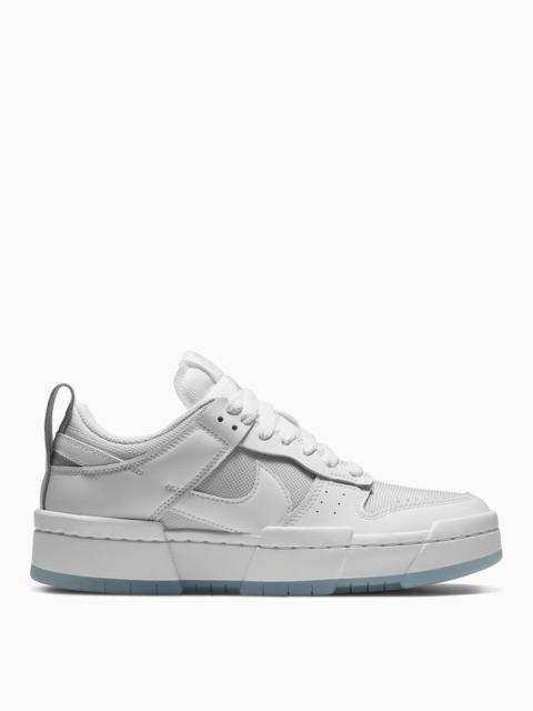 White Dunk Low Disrupt sneakers