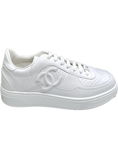 CHANEL Chanel 23 A Collection White Leather