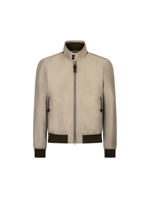 TOM FORD MOHAIR SILK TWILL HARRINGTON