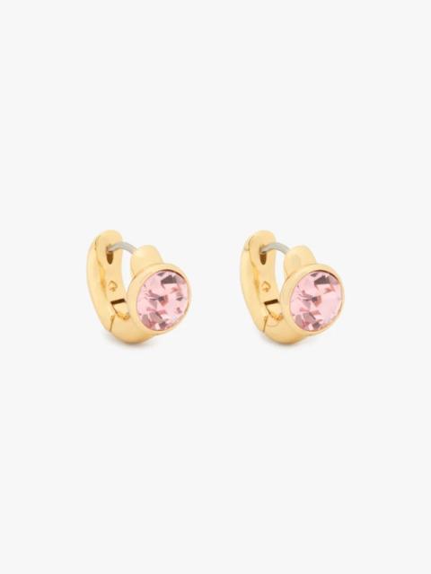 kate spade Keep Sparkling Round Huggies