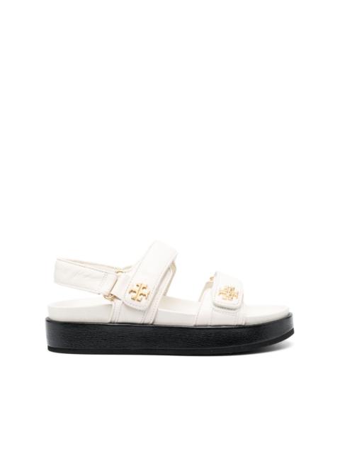 TORY BURCH Double T-motif leather sandals