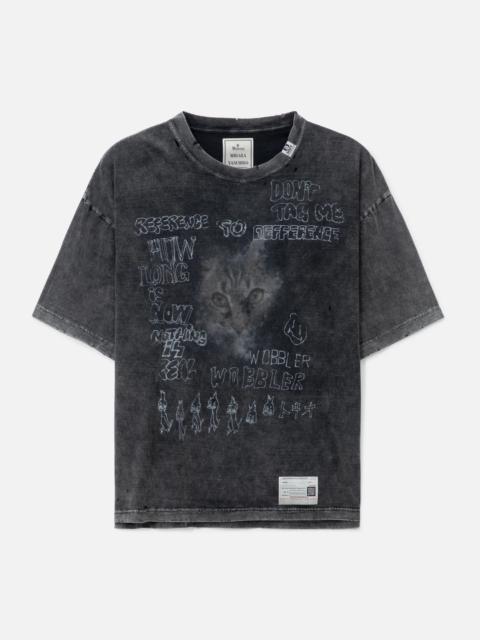 Maison MIHARAYASUHIRO BLEACHED T-SHIRT