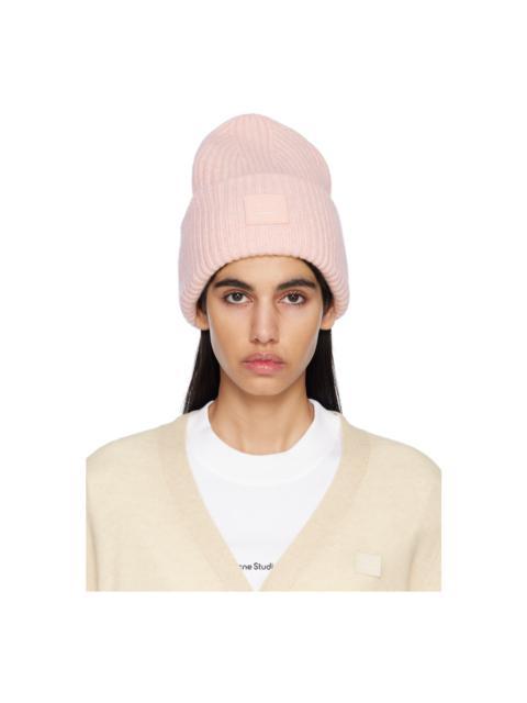 Pink Patch Beanie