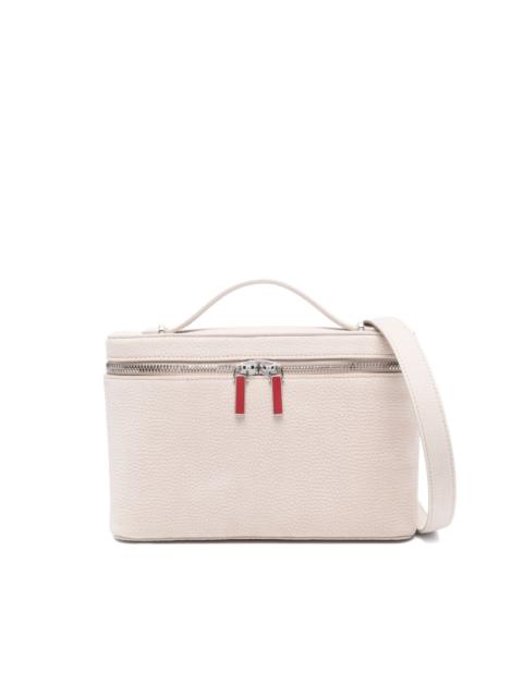 Christian Louboutin Djanis grained leather messenger bag