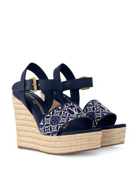 Louis Vuitton Helios Wedge Espadrille