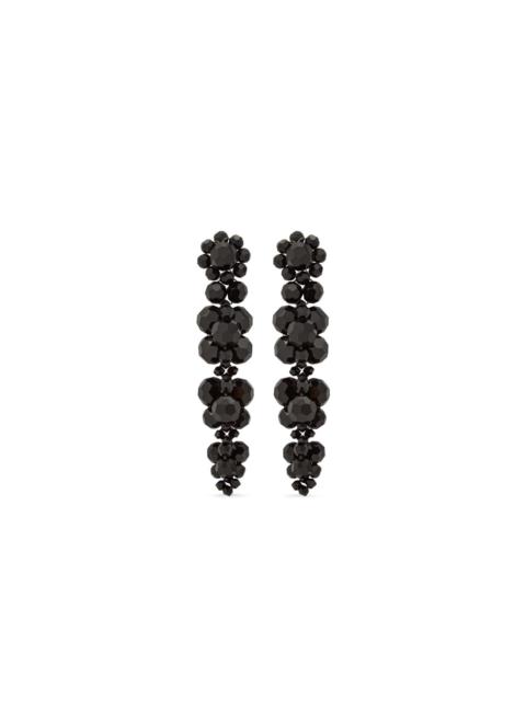 Simone Rocha beaded flower earrings