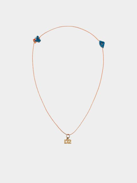 DSQUARED2 D2 SURF NECKLACE