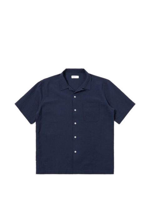 Universal Works chest-pocket short-sleeve shirt