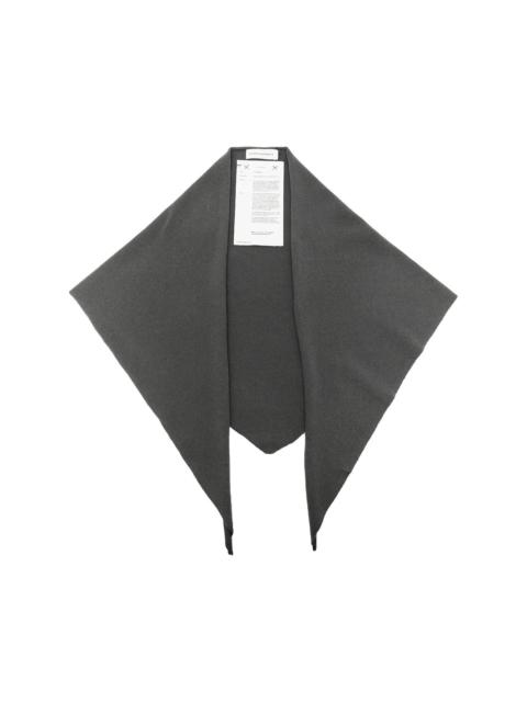 extreme cashmere knitted cashmere-blend shawl
