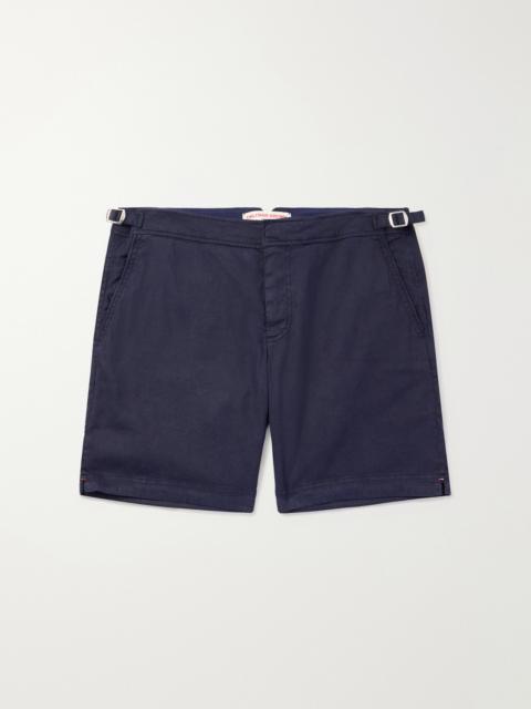 ORLEBAR BROWN Bulldog Slim-Fit Straight-Leg Stretch-Linen and Lyocell-Blend Shorts
