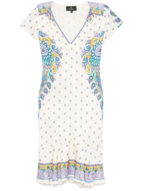 Etro paisley-print dress